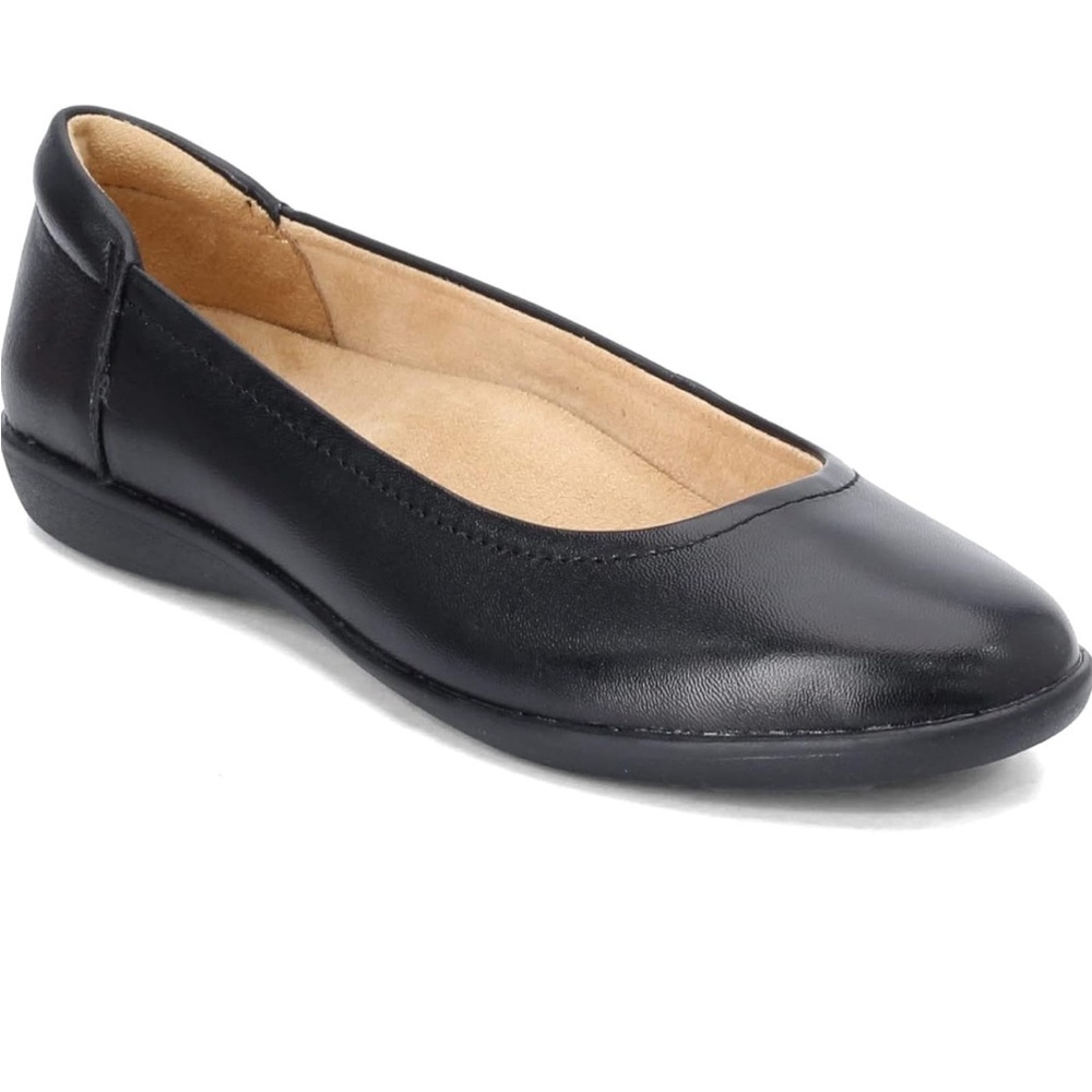 Naturalizer Black Ballet Flats (NWOT)